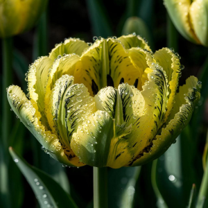 Тюльпан Стар Даст купить по цене от 229р. в интернет-магазине «Посадика» с доставкой почтой в в Московскийе и по всей России – [изображение №1].