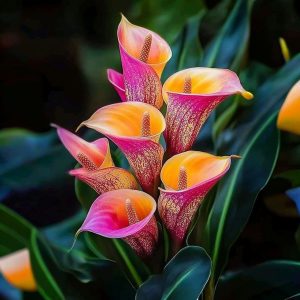 Калла Оникс купить по цене от 450р. в интернет-магазине «Посадика» с доставкой почтой в в Московскийе и по всей России – [изображение №1].