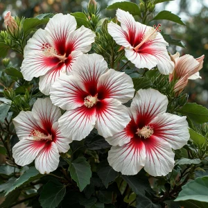 Гибискус Рэд Элеганс купить по цене от 380р. в интернет-магазине «Посадика» с доставкой почтой в в Московскийе и по всей России – [изображение №1].