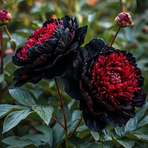 Пион Глубокий Алый купить по цене от 439р. в интернет-магазине «Посадика» с доставкой почтой в в Московскийе и по всей России – [изображение №1].