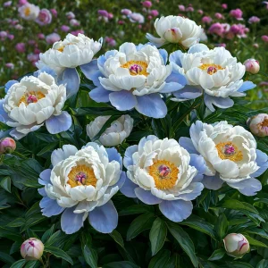 Пион Акварельный Этюд купить по цене от 806р. в интернет-магазине «Посадика» с доставкой почтой в в Московскийе и по всей России – [изображение №1].