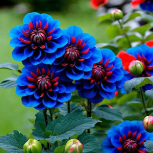 Георгин Аквамарин купить по цене от 318р. в интернет-магазине «Посадика» с доставкой почтой в в Московскийе и по всей России – [изображение №1].