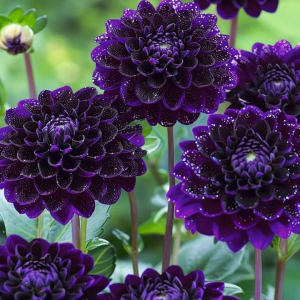 Георгин Анно Домини купить по цене от 255р. в интернет-магазине «Посадика» с доставкой почтой в в Московскийе и по всей России – [изображение №1].