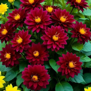 Георгин Вуцапо купить по цене от 327р. в интернет-магазине «Посадика» с доставкой почтой в в Московскийе и по всей России – [изображение №1].